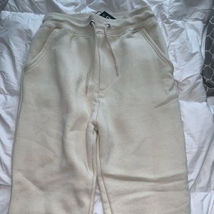 Comfy cream jogger